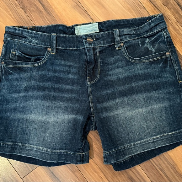 Maurices Pants - Maurices Dark Blue Denim Shorts